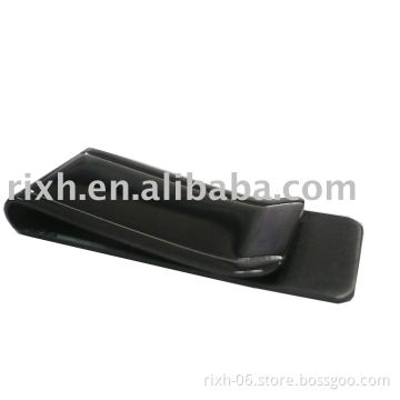 black metal Titanium Money Clip